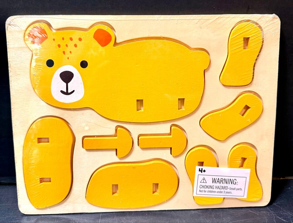 Ankyo Development Wooden Bear Puzzle. Age 4+